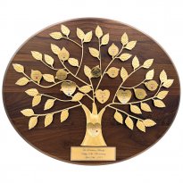 Engraved Family Tree Plaque